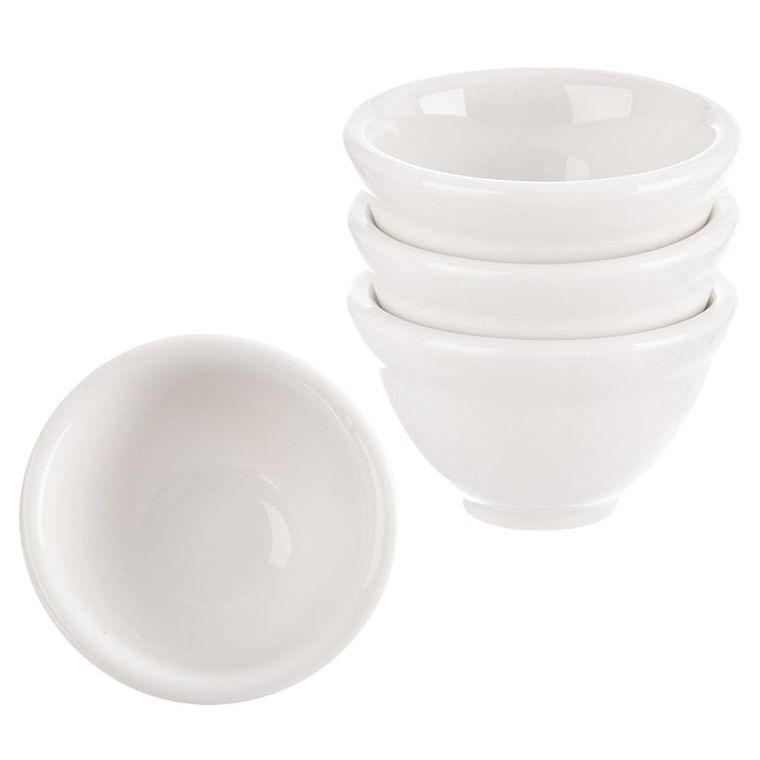 Orion, miseczki na przekąski, ceramiczne, 6 cm, 40 ml, 4 szt.