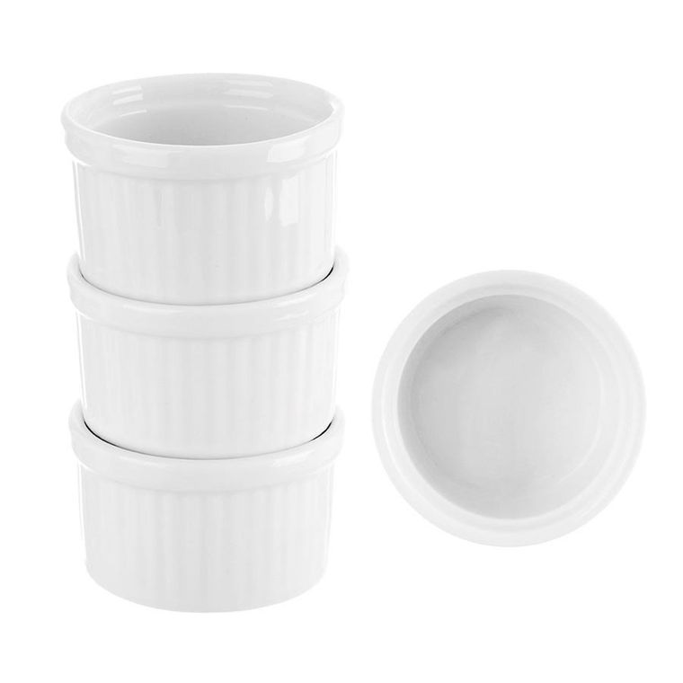 Orion, miseczki na przekąski, ceramiczne, 6 cm, 40 ml, 4 szt.