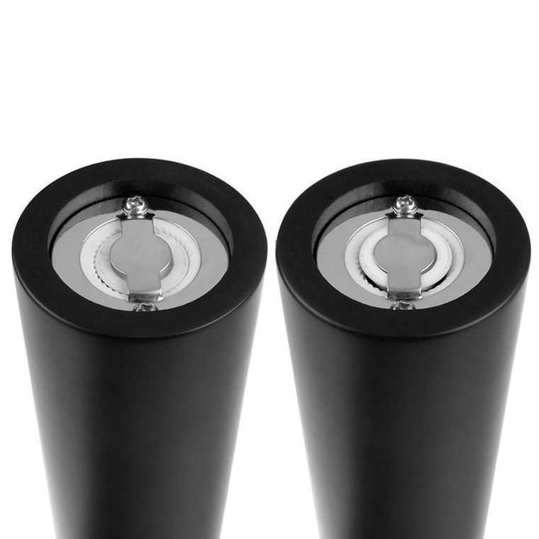 Orion, młynek do pieprzu i soli, drewniany, czarny, 21,5 cm