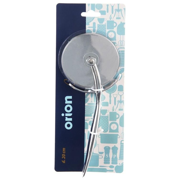 Orion, nóż do pizzy, metalowy okrągły, Luxy, 20 cm