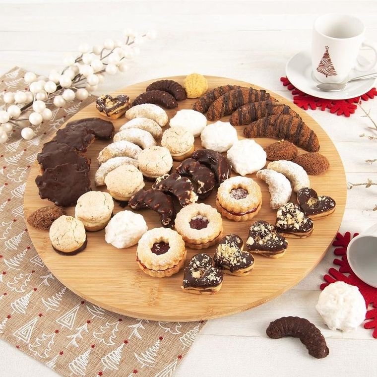 Orion, obrotowa deska do serwowania, bambusowa, 35 cm