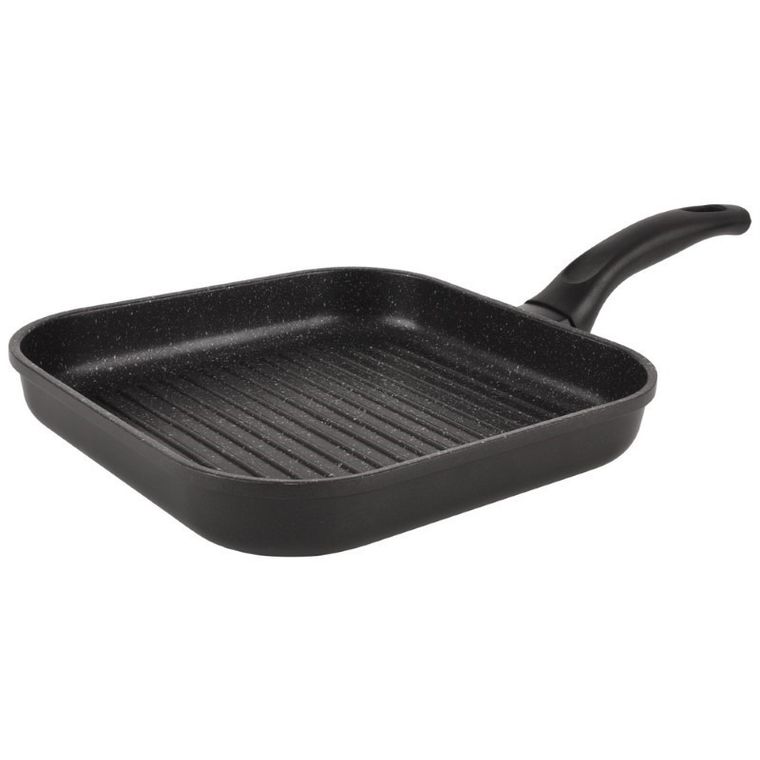 Orion, patelnia grillowa, granitowa, Grande, 26-26 cm