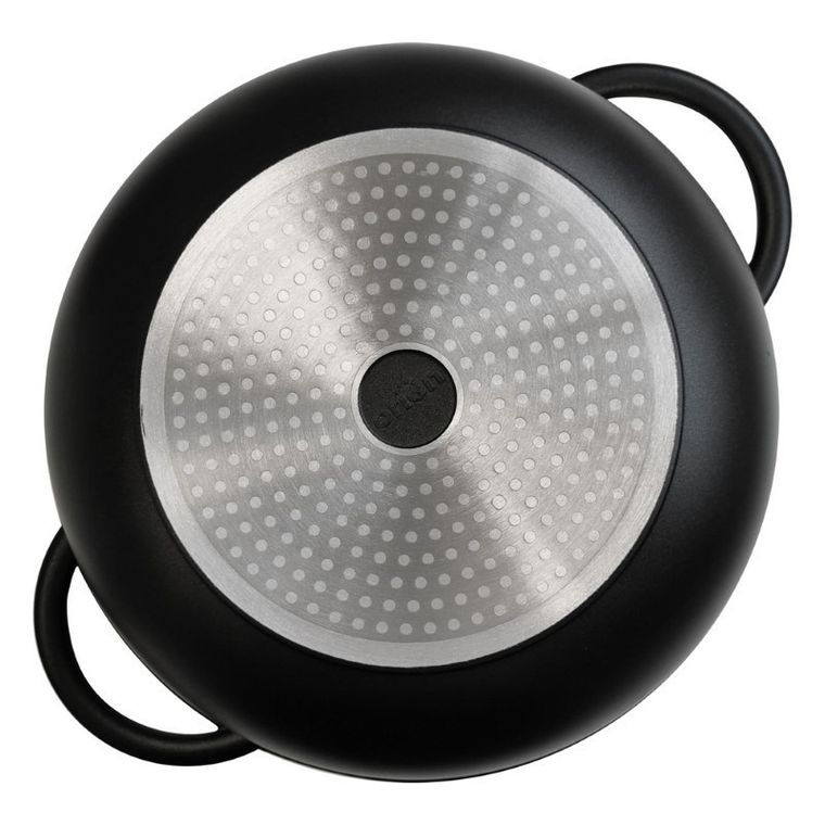 Orion, patelnia, wok, granitowa, garnek, Grande, 32 cm