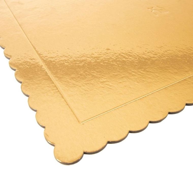 Orion, podkład pod ciasto, złoty prostokątny, 40-30 cm