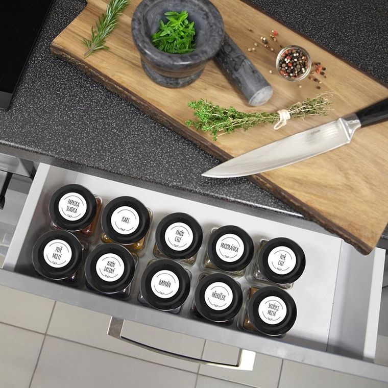 Orion, pojemnik na przyprawy, szklany, 120 ml