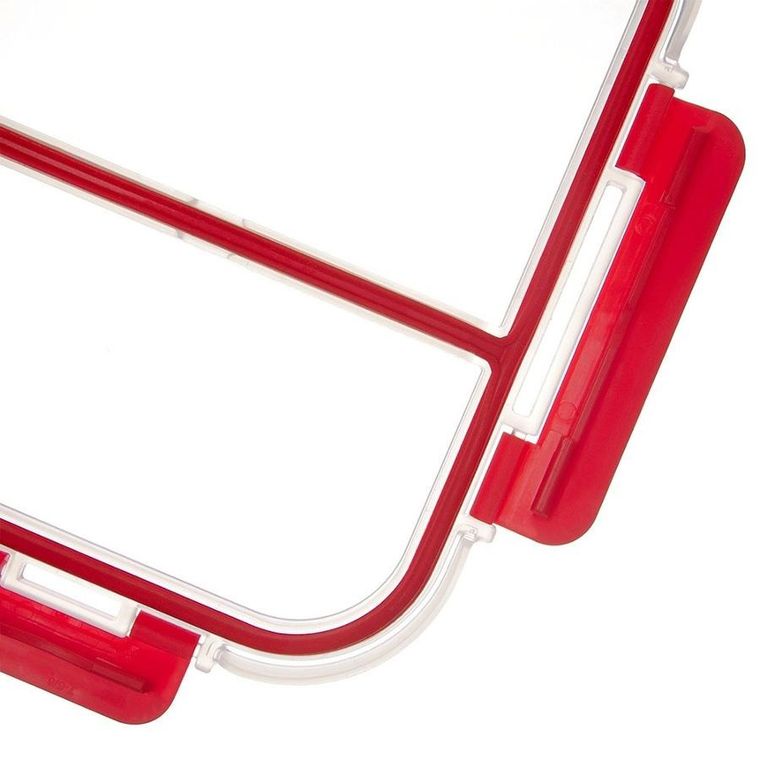 Orion, pojemnik na żywność szklany z pokrywką i uszczelką, dzielony 1,3l