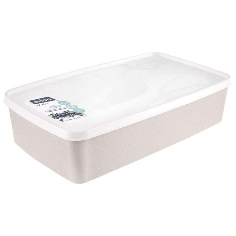 Orion, pojemnik na żywność z pokrywką, beżowy, 2 l