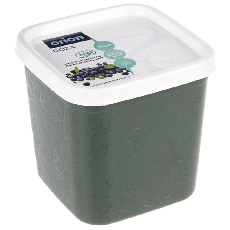 Orion, pojemnik na żywność z pokrywką, zielony, 380 ml