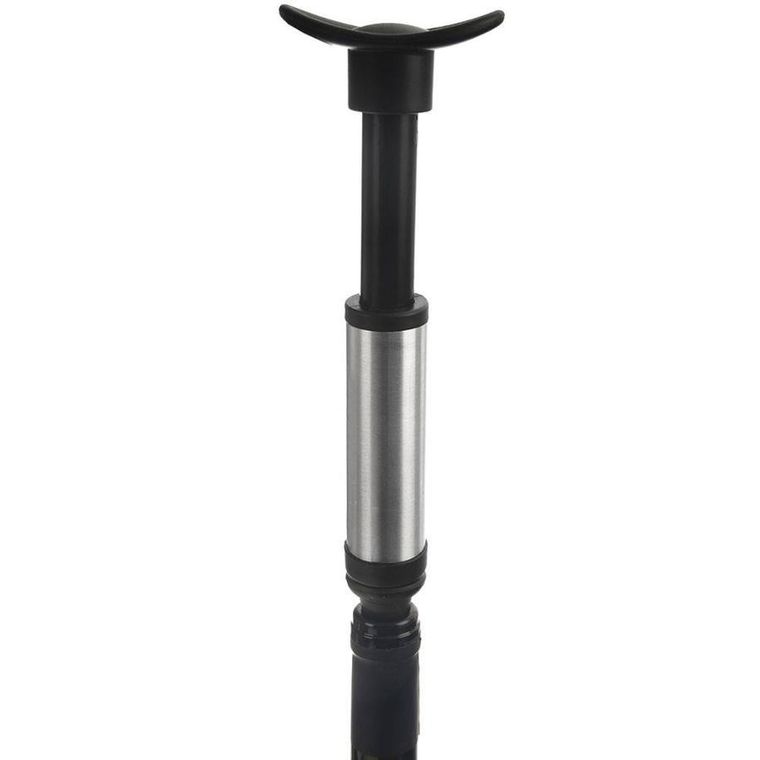 Orion, pompka próżniowa do wina stalowa + 2 korki silikonowe