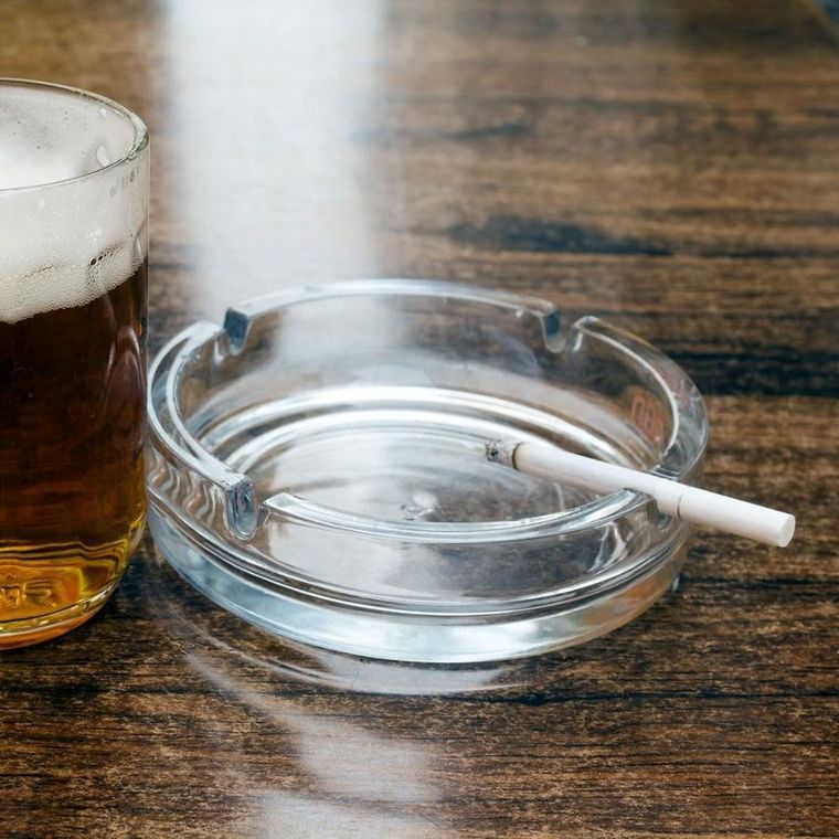 Orion, popielniczka szklana, okrągła, 10 cm