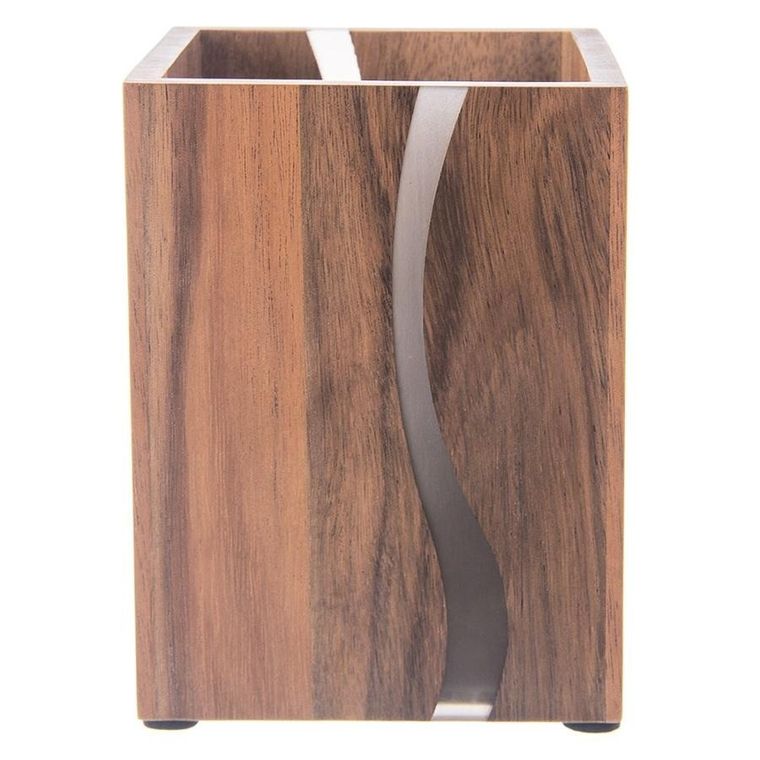 Orion, River, stojak na przybory kuchenne, drewniany