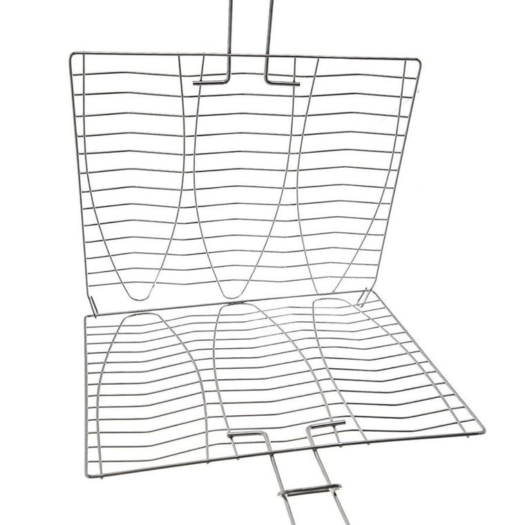 Orion, Ruszt do grillowania ryby metalowy, 28-55.5 cm