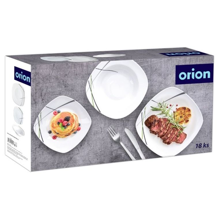 Orion, serwis obiadowy, 6 osób, 18 elementów