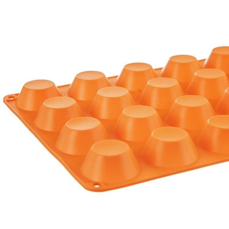 Orion, silikonowa foremka do pieczenia mini muffinek, 20 szt.