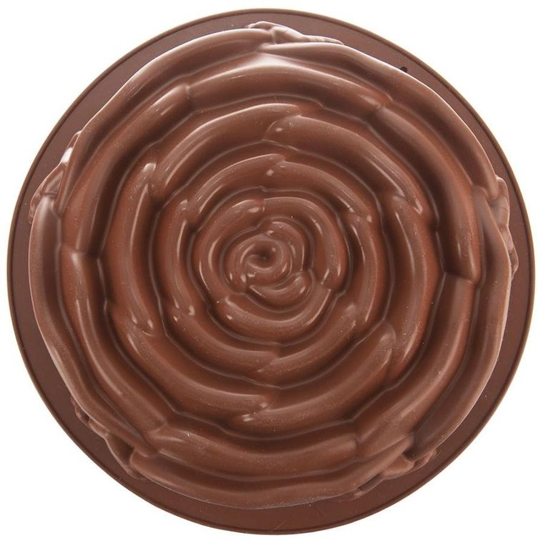 Orion, silikonowa forma do babki, róża, Sillinie, 25 cm