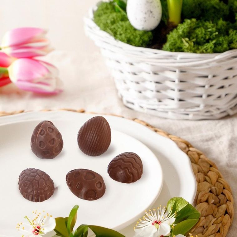 Orion, Sillinie, forma do ciastek i pralin, silikonowa, jajka