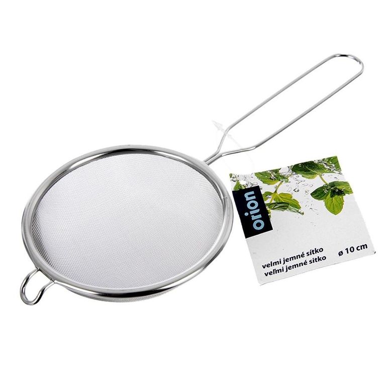 Orion, sitko kuchenne, stalowe z uchwytem, 10 cm