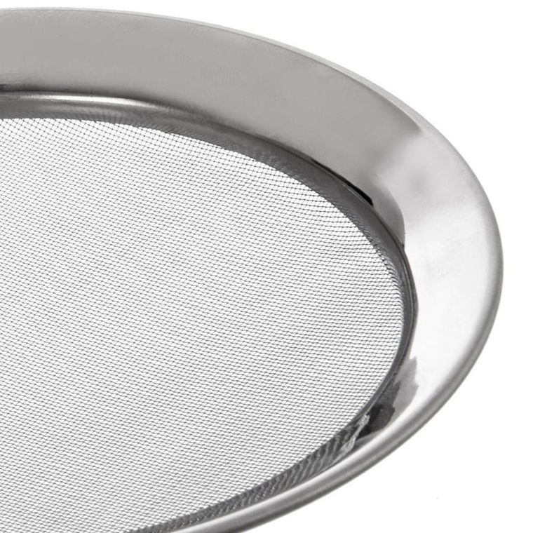 Orion, sitko kuchenne stalowe z uchwytem, 12,5 cm