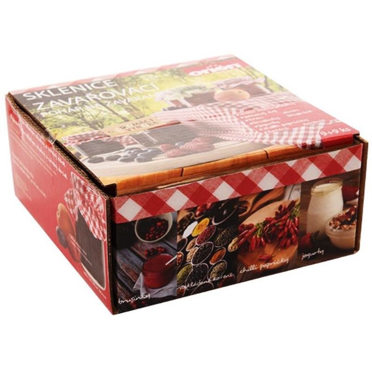 Orion, słoik szklany, 60 ml, 9 szt.