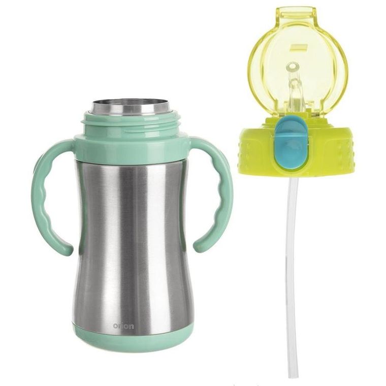 Orion, słomka zapasowa do termosów, silikonowa przezroczysta