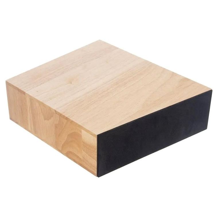 Orion, stojak na noże, z przegródkami, drewniany