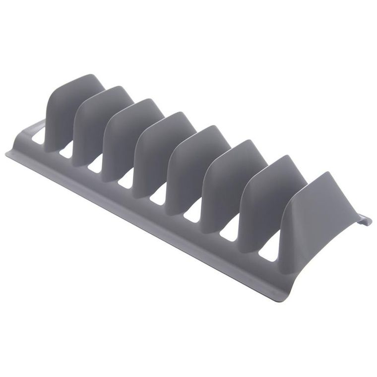 Orion, stojak na pokrywki i talerze, szary, 29.5-13.5-6 cm