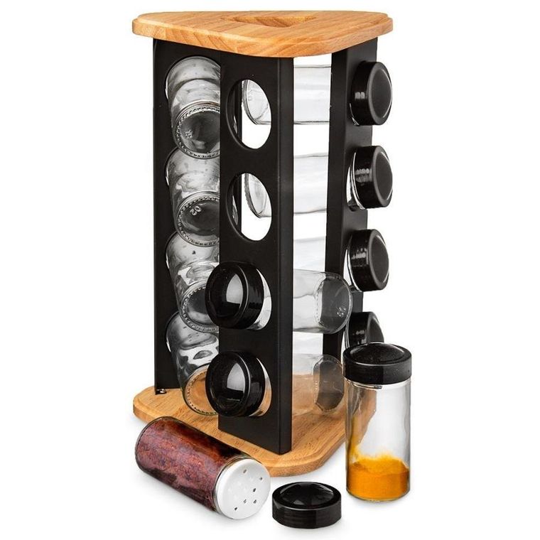 Orion, stojak na przyprawy, obrotowy, 12 szt.