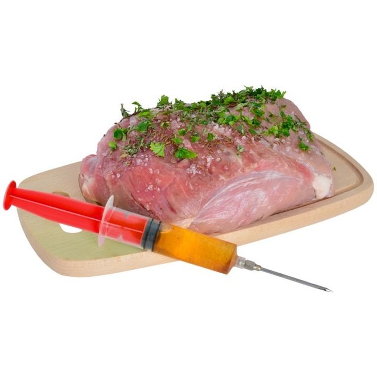 Orion, strzykawka do mięsa