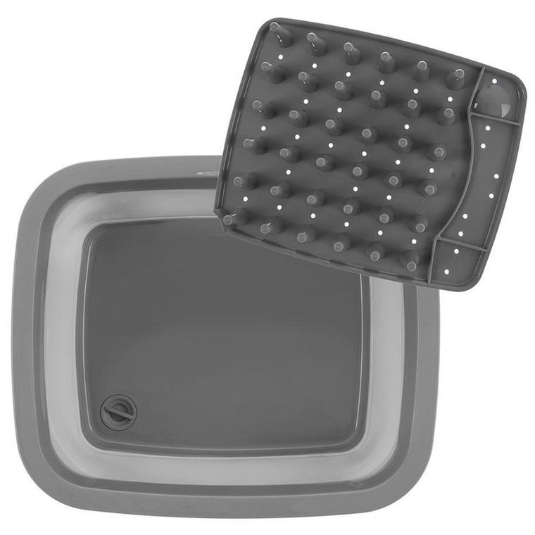 Orion, suszarka na naczynia, składana, 37-31.5-14.5 cm