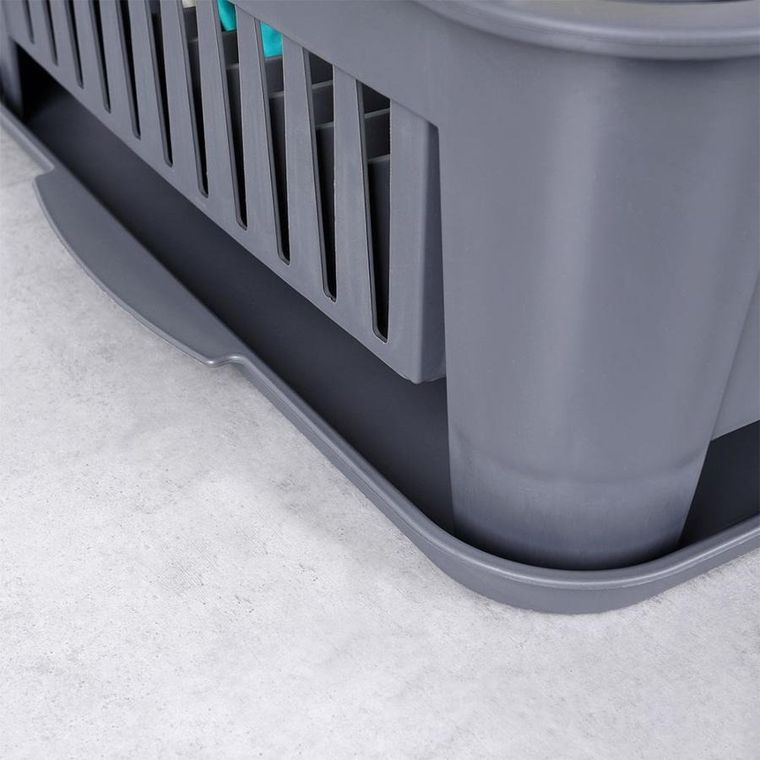 Orion, suszarka na naczynia, szara, 43,5-32-12 cm