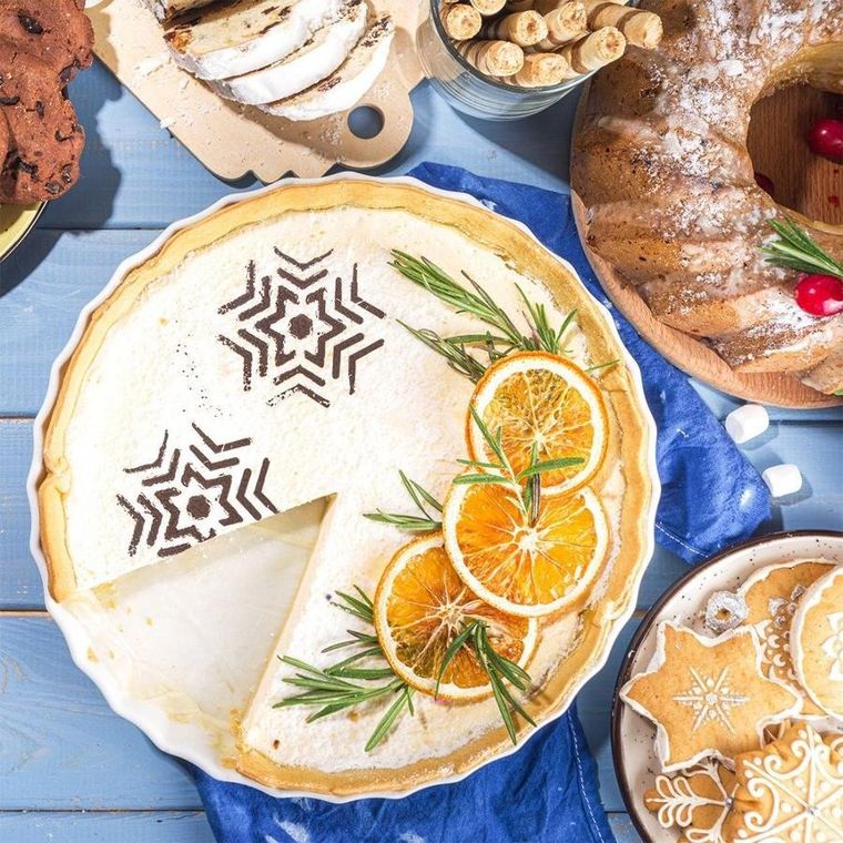 Orion, szablony do kawy i deserów 6 el.