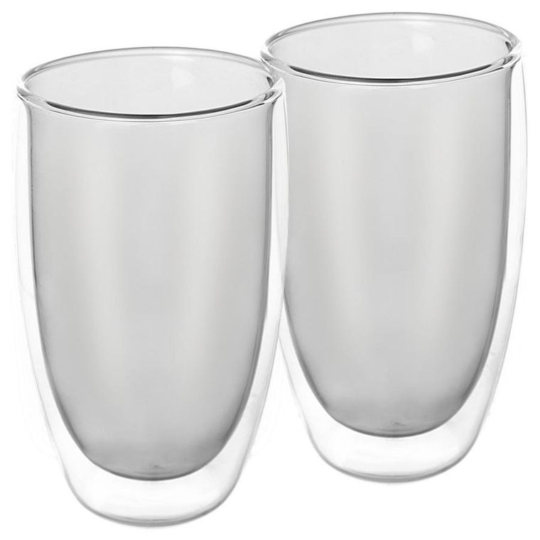 Orion, szklanki termiczne z podwójną ścianką do kawy latte DOUBLE, 460 ml, 2 szt.