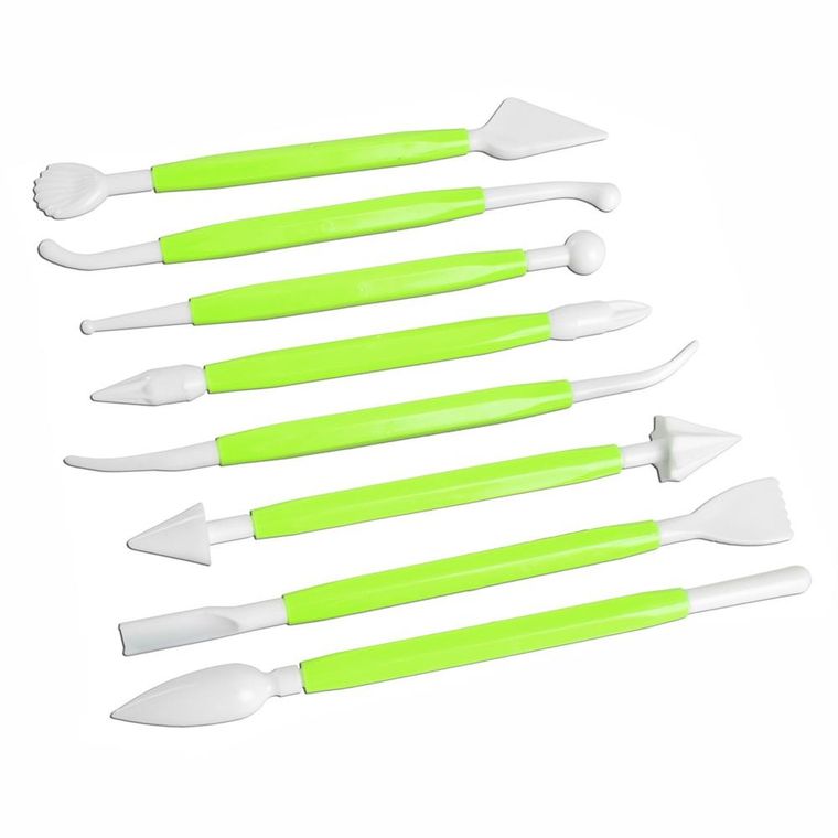 Orion, szpatułki patyczki do dekoracji tortów, 8 szt.