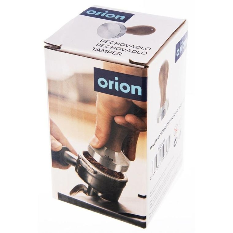 Orion, tamper do kawy, stalowy drewniany ubijak, 5-9,5 cm
