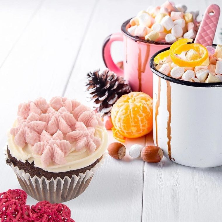 Orion, tylka do dekoracji, stalowa, płatek śniegu