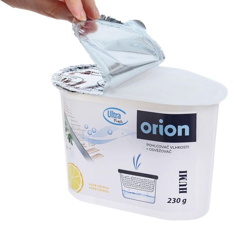 Orion, Ultra Fresh, pochłaniacz wilgoci cytrynowy, 230 g