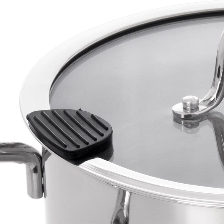 Orion, Venice, garnek stalowy z pokrywką, 18 cm, 2,3l