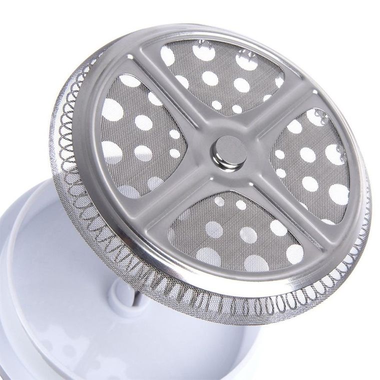 Orion, Whiteline, zaparzacz tłokowy do kawy i herbaty szklany, 650 ml