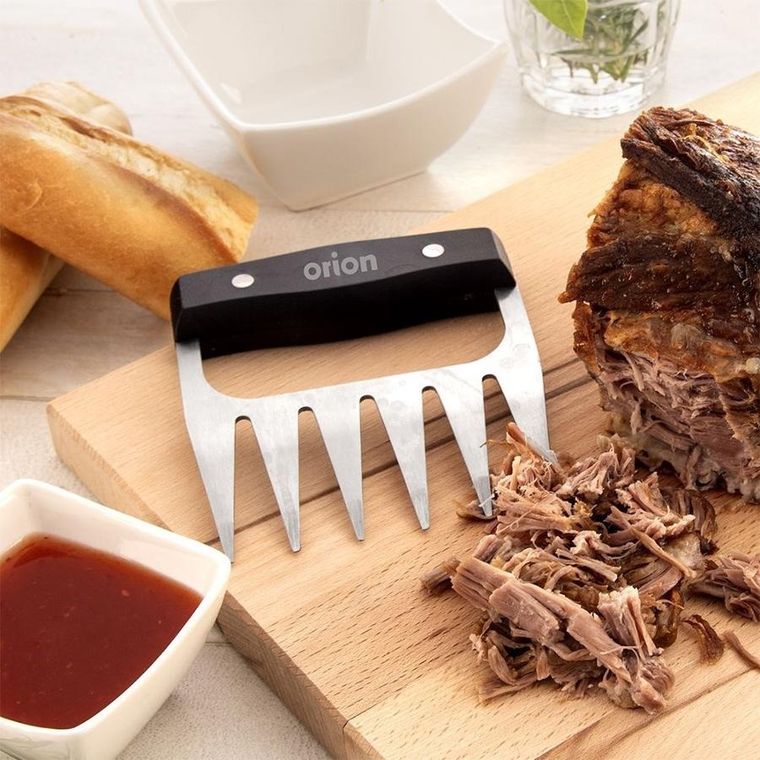 Orion, widelce do szarpania mięsa, stalowe, 2 szt.