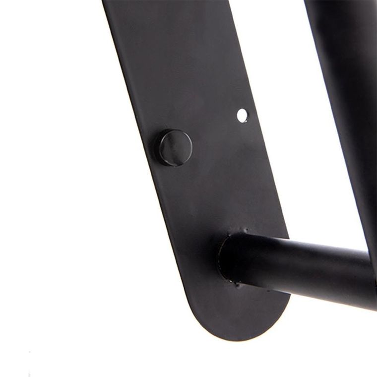 Orion, wieszak na ręcznik papierowy, metalowy czarny, Radka, 33.5-9,2-4.5 cm