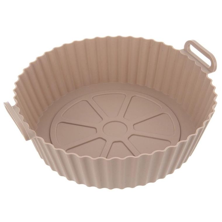 Orion, wkład do frytkownicy beztłuszczowej, silikonowy, beżowy, 23 cm