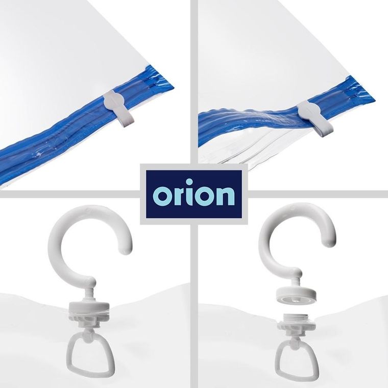 Orion, worek próżniowy na ubrania/pościel z wieszakiem, 70-144 cm