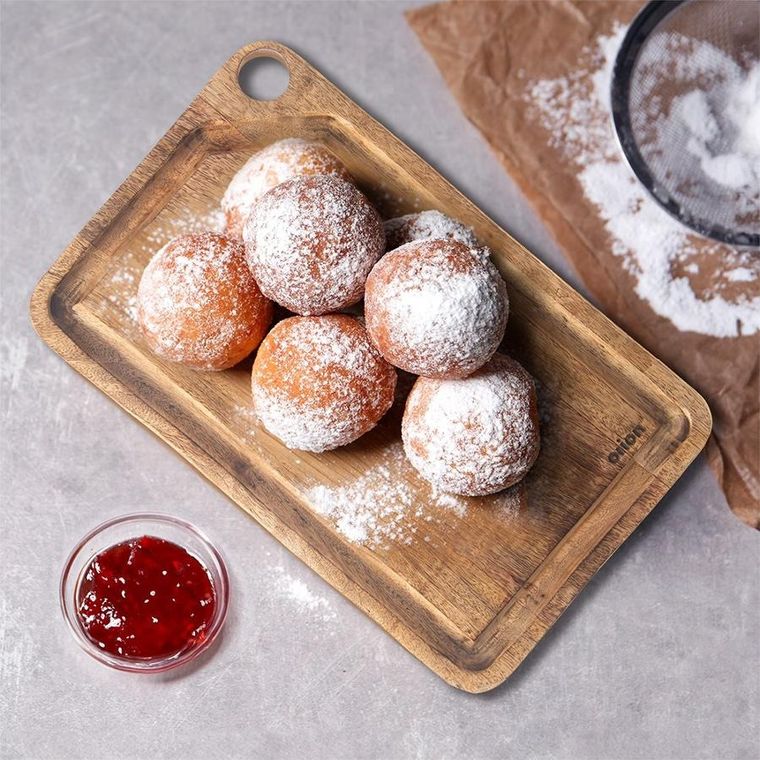 Orion, wykrawacz do ciastek, pierogów i pączków stalowy, 6 cm