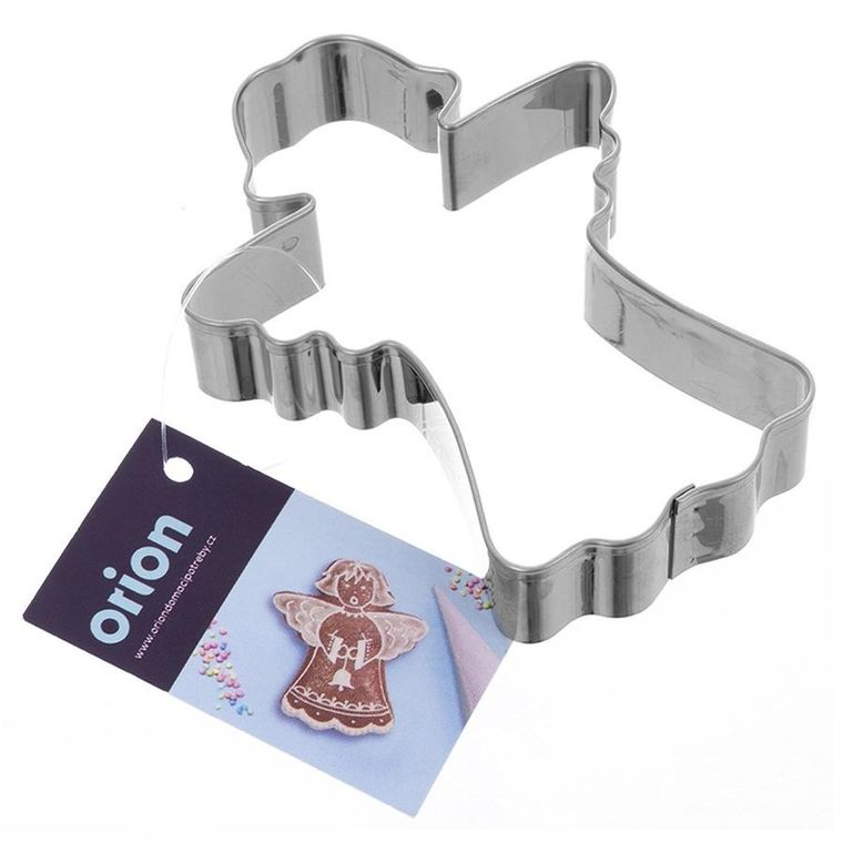 Orion, wykrawacz do ciastek, stalowy, anioł, 8 cm