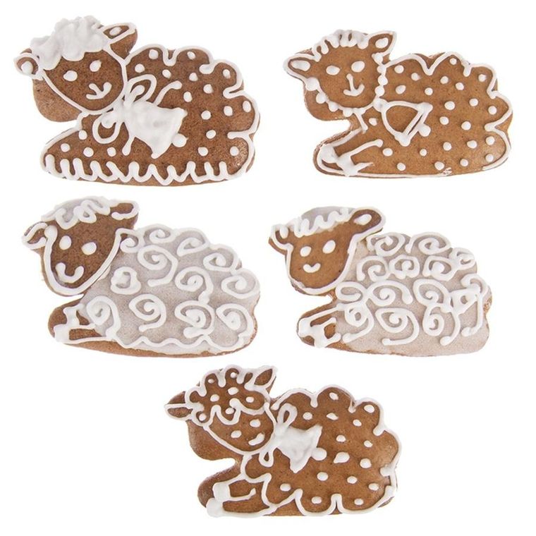 Orion, wykrawacz do ciastek, stalowy baranek, 6.5 cm