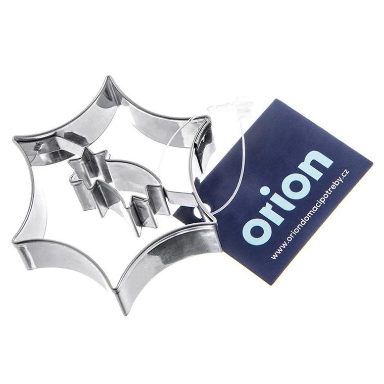 Orion, wykrawacz do ciastek, stalowy, gwiazdka gwiazda betlejemska, 5.5 cm