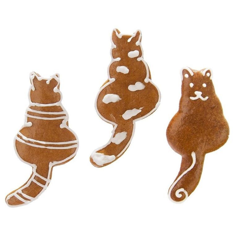 Orion, wykrawacz do ciastek, stalowy, kot, 8.5 cm