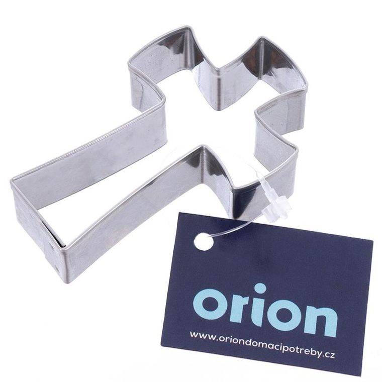 Orion, wykrawacz do ciastek, stalowy, krzyż, 6,4 cm