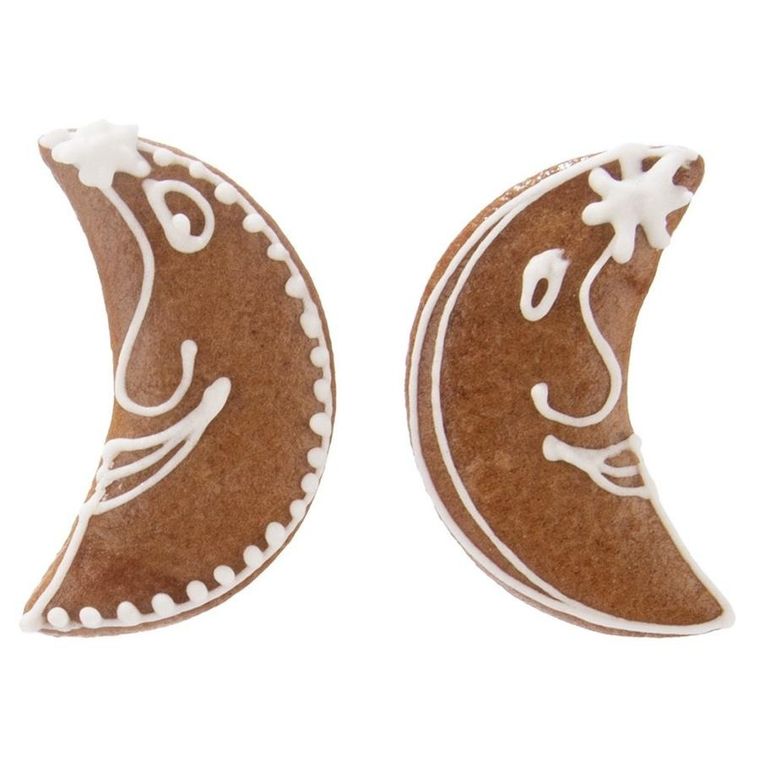 Orion, wykrawacz do ciastek, stalowy, księżyc, 6 cm