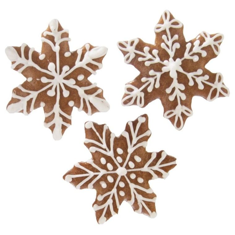 Orion, wykrawacz do ciastek, stalowy, płatek śniegu, 5.5 cm